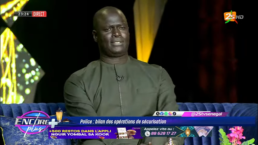 Encore+ Amadou Gallo Fall BAL sur le bilan des opérations de sécurisation de la police